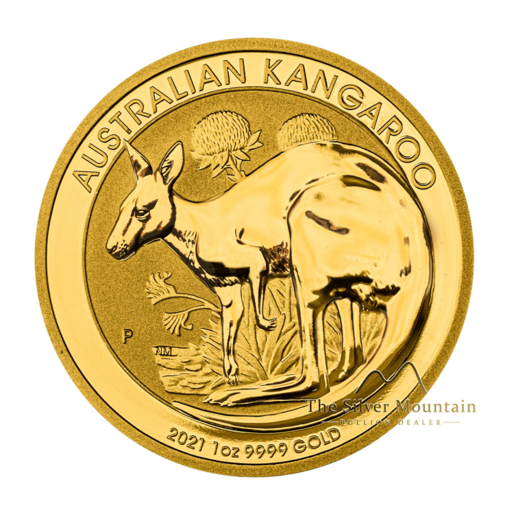 1 Troy ounce gouden munt Kangaroo 2021