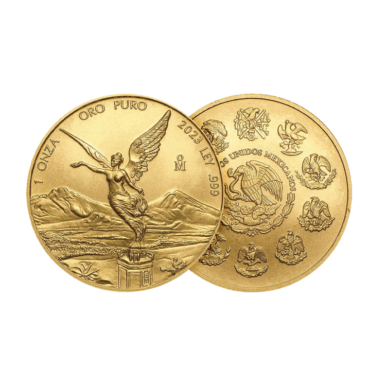 Design 1 troy ounce gouden munt Mexican Libertad 2023