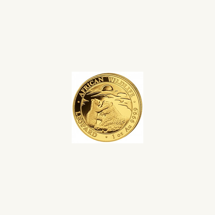 1 Troy ounce gouden munt Leopard 2018