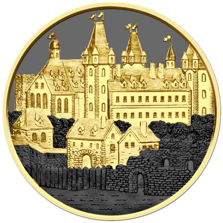 1 Troy ounce zilveren munt Golden Ring - Wiener Neustadt 2019