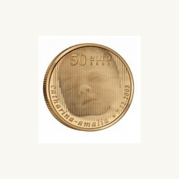 Gouden munt 50 euro Nederland 2003 - Amalia