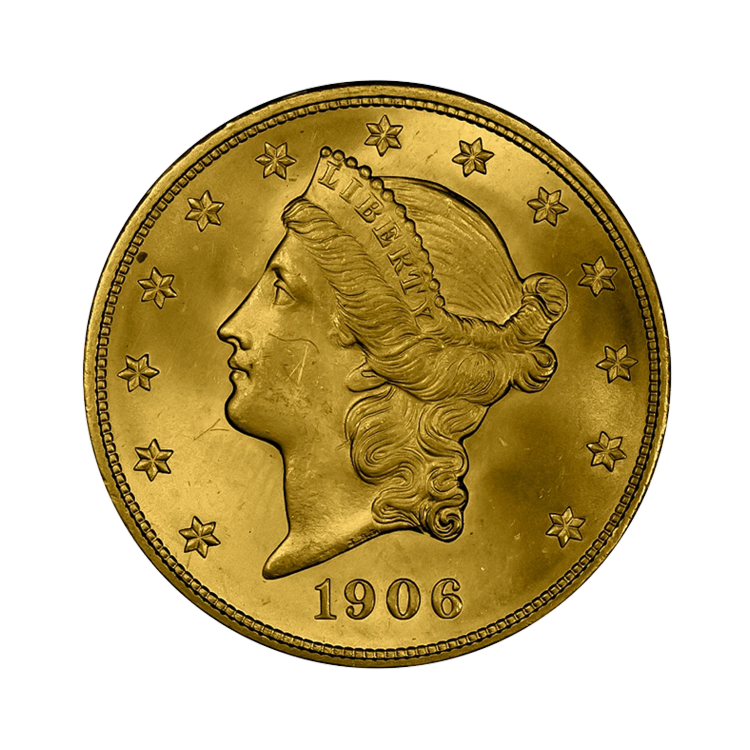 $20 gouden munt Double Eagle (Coronet Head)