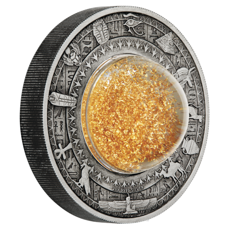 2 Troy ounce zilveren munt Ancient Egypt 2019