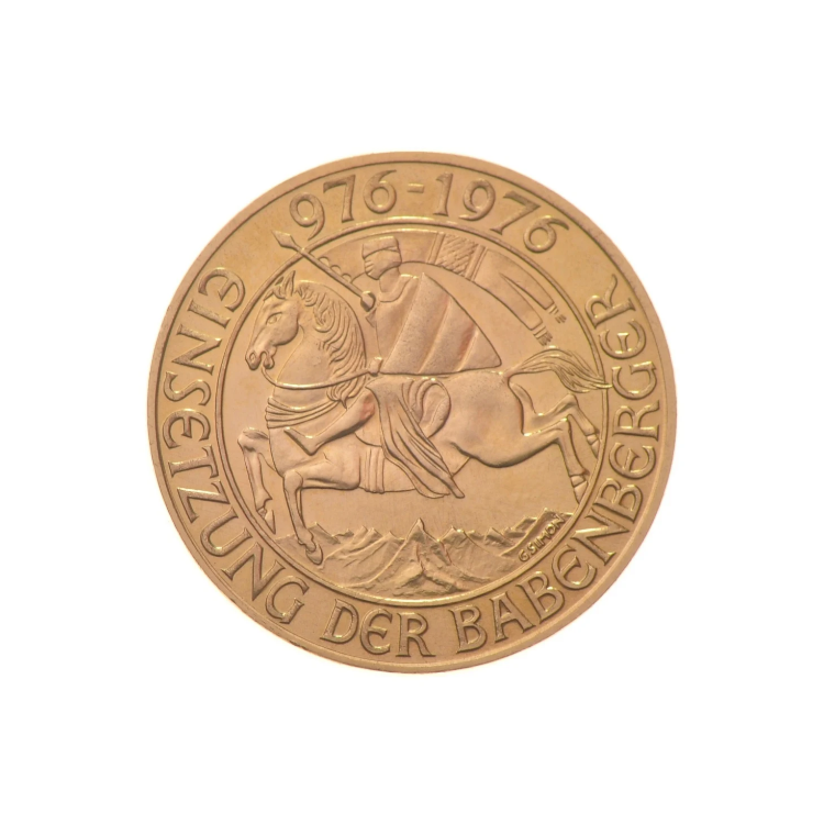 Gouden munt 1000 schilling Babenberger 