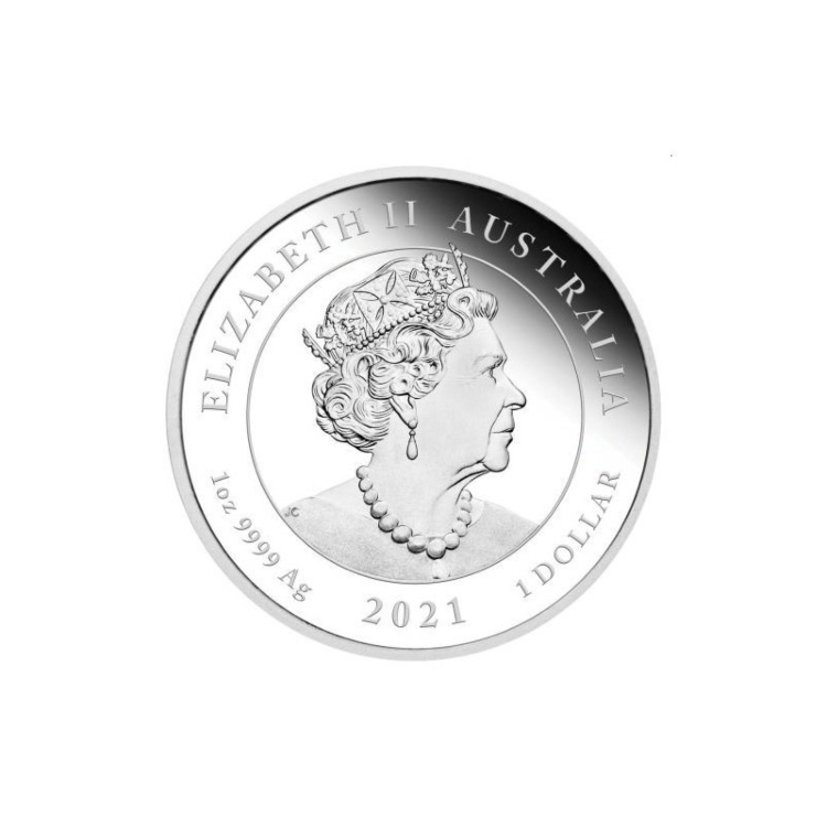 1 troy ounce zilveren munt Happy Birthday 2021 Proof