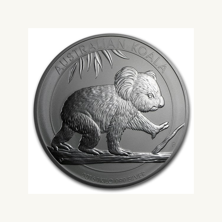 Koala munt 2016 zilver 1 kilo