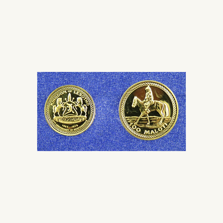 Gouden munten set Lesotho - 50 en 100 maloti