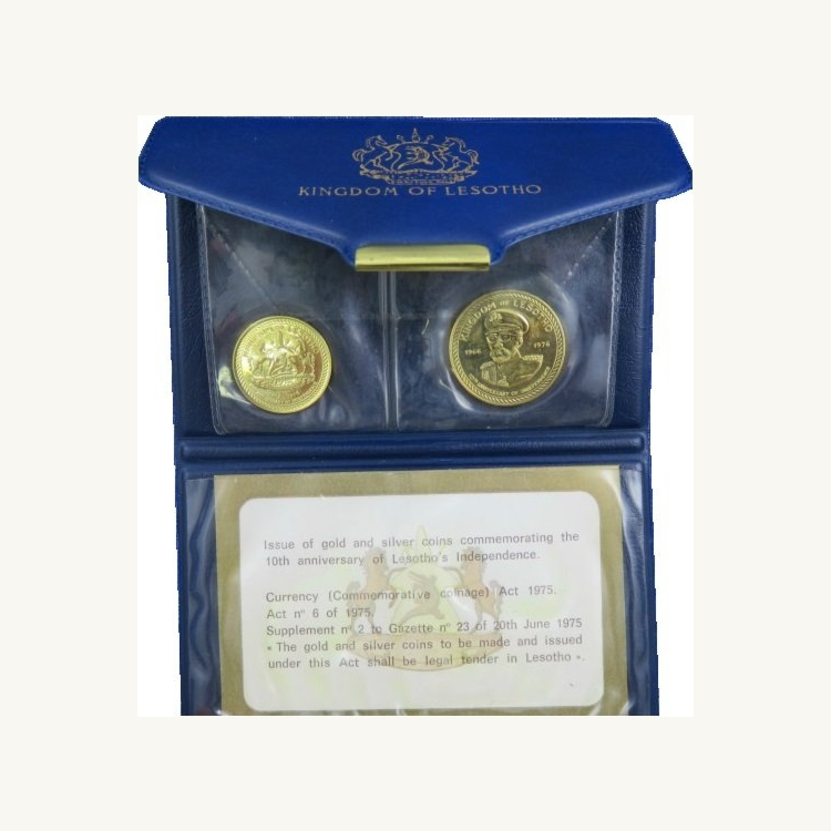 Gouden munten set Lesotho - 50 en 100 maloti