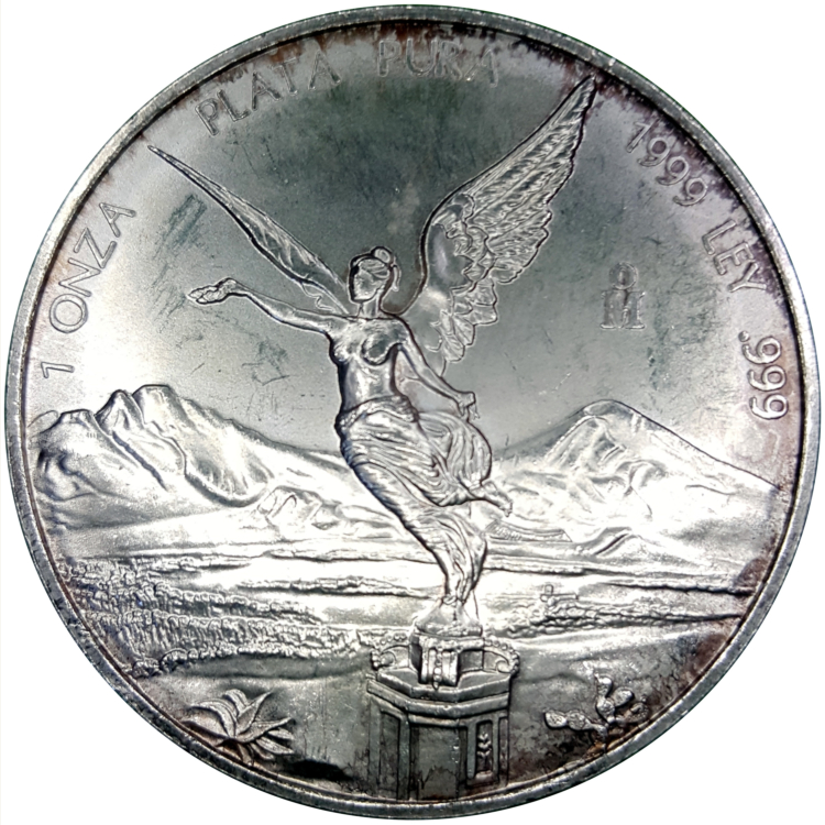 1 Troy ounce zilveren munt Mexican Libertad Circulated