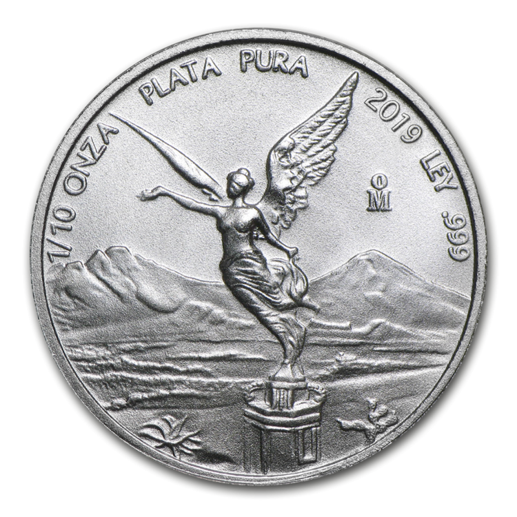 1/10 Troy ounce zilveren munt Mexican Libertad 2019