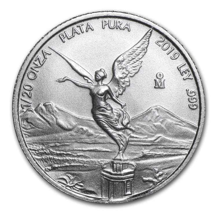 1/20 Troy ounce zilveren munt Mexican Libertad 2019