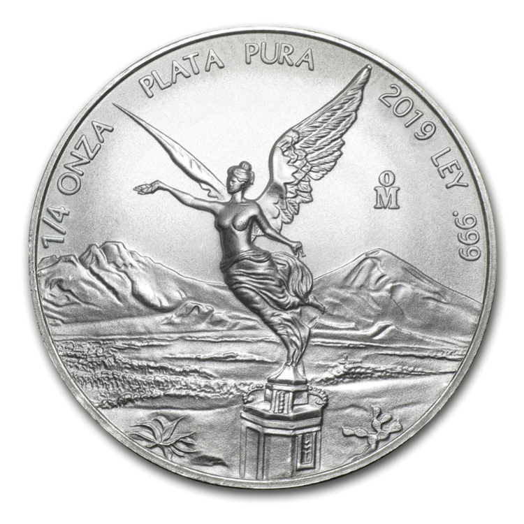1/4 Troy ounce zilveren munt Mexican Libertad 2019
