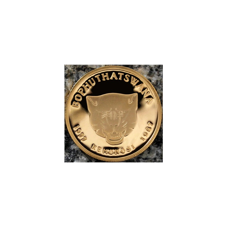 1/2 Troy ounce gouden munt NKWE Bophuthatswana