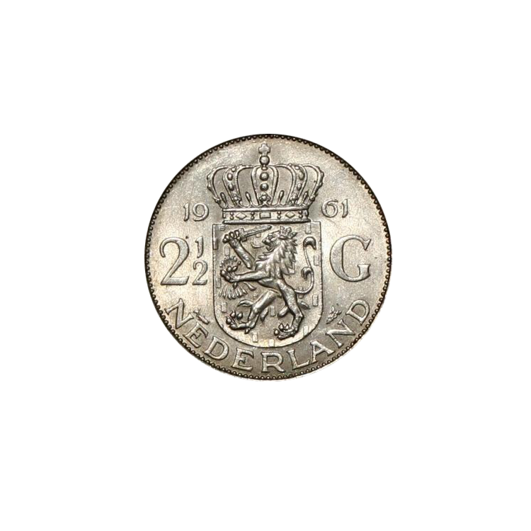 2 kilo puur zilver Nederlands muntgeld