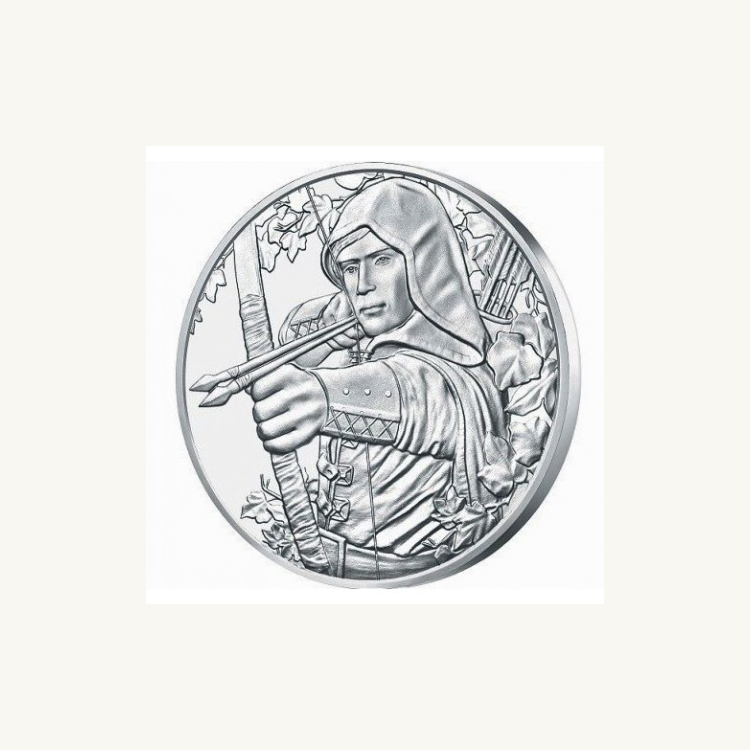 1 Troy ounce zilveren munt Robin Hood