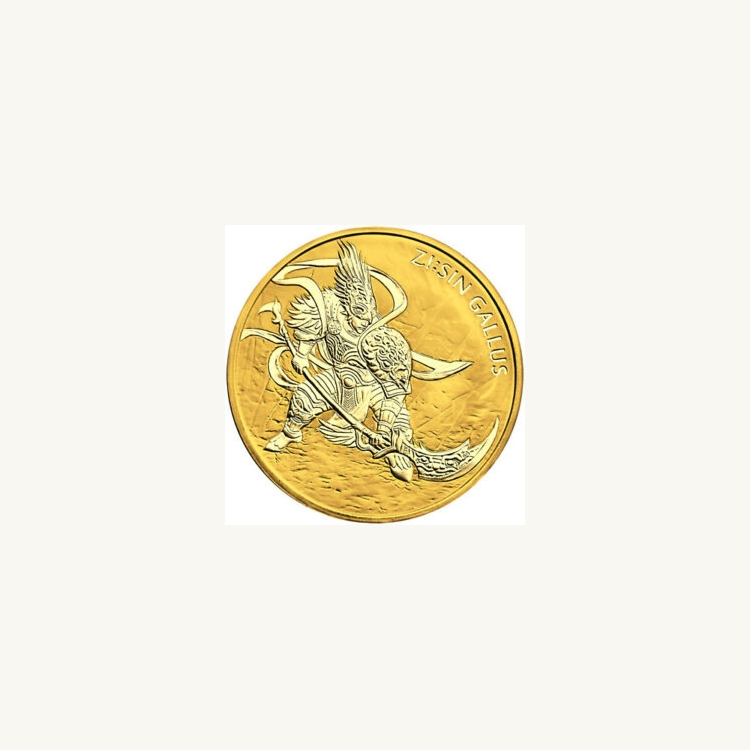1 Troy ounce gouden munt Gallus 2017