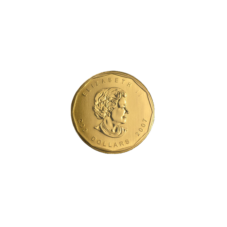 Special: Gouden 99,999% Maple Leaf munt 2008