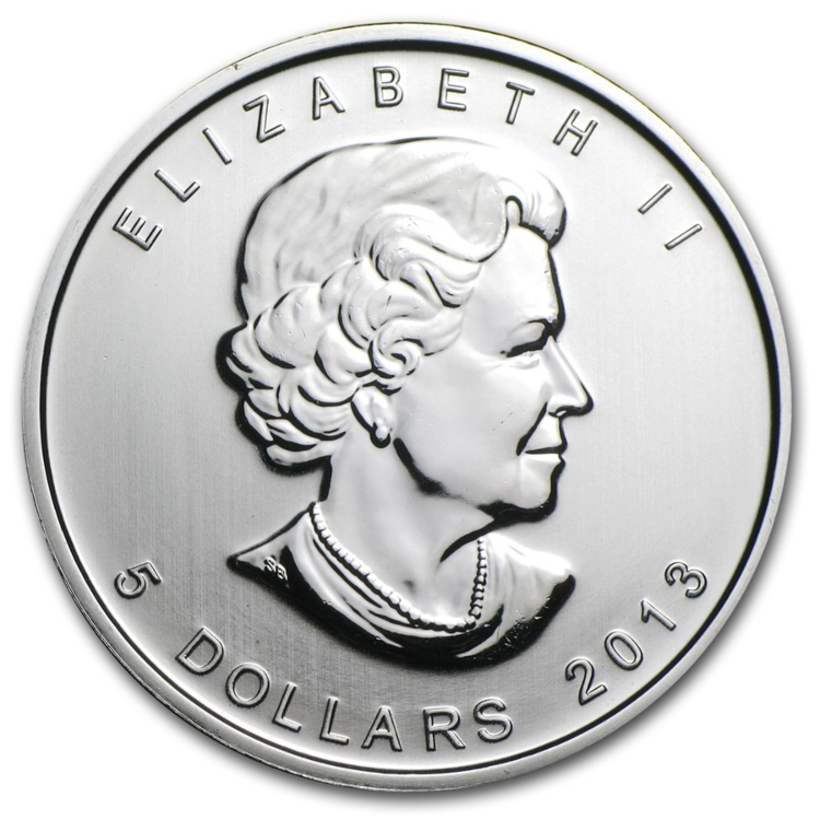 1 Troy ounce zilveren munt Bizon 2013 - Canada Wildlife series
