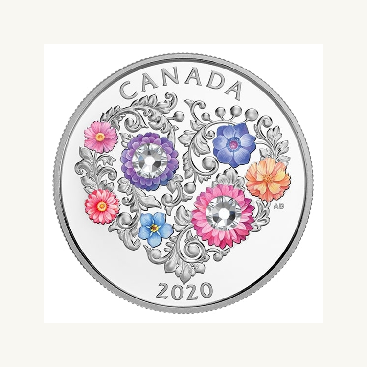 Zilveren munt Celebration of Love 2020