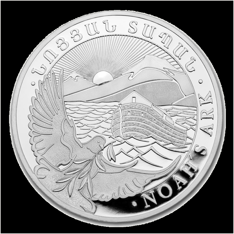 Zilveren kilo munt Noah's Ark 2022