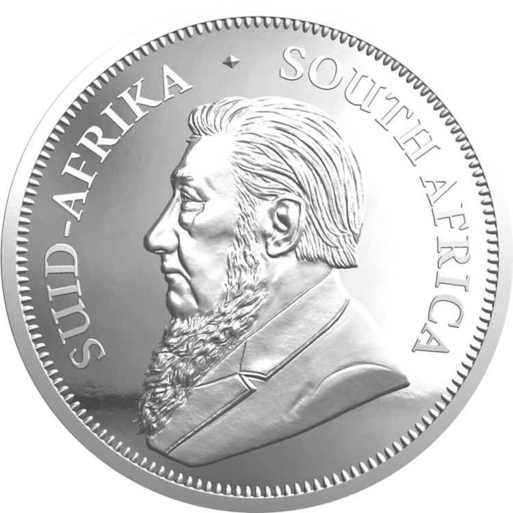 1 Troy ounce zilveren munt Krugerrand 2021 Proof