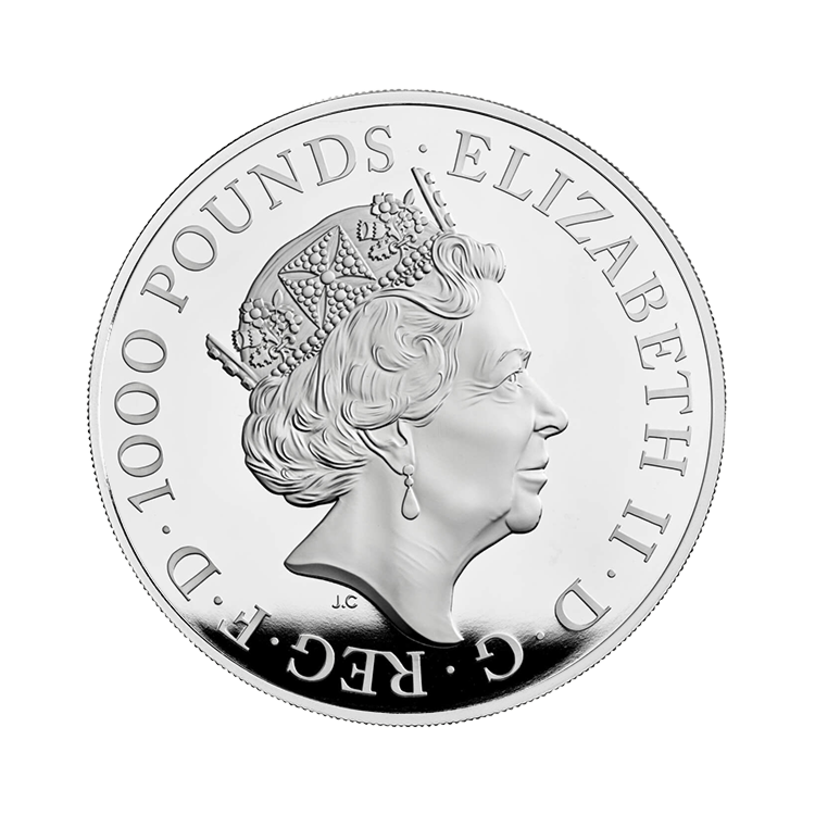 Ontwerp 2 kilo zilveren munt Britannia 2022 proof