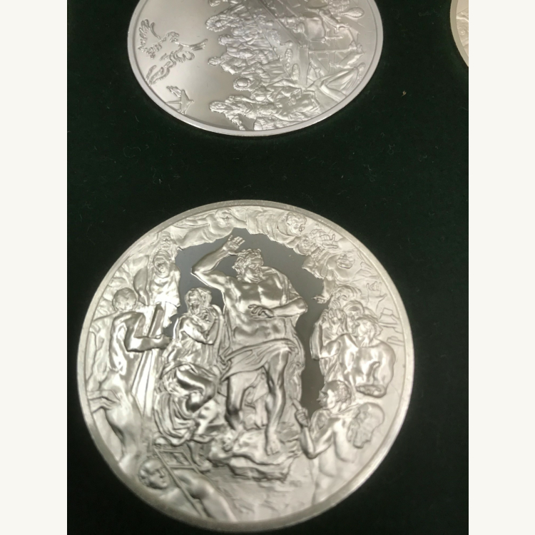 100 Grootste Meesterwerken in Sterling zilver - Franklin mint set