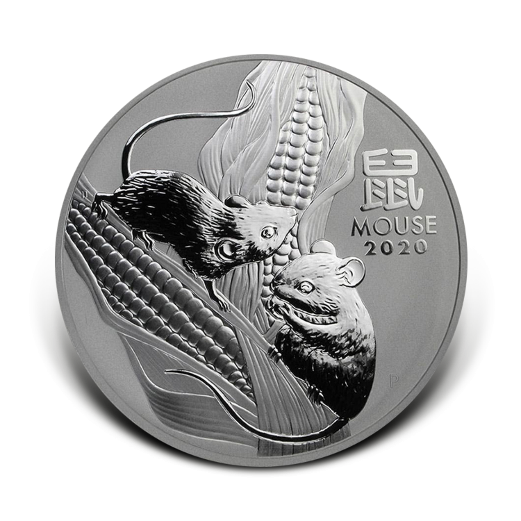 1 Kilogram zilveren munt Lunar 2020