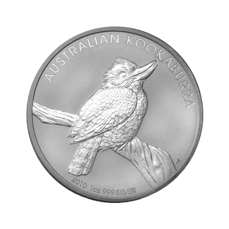 Voorzijde 1 troy ounce zilveren Australian Kookaburra 2010