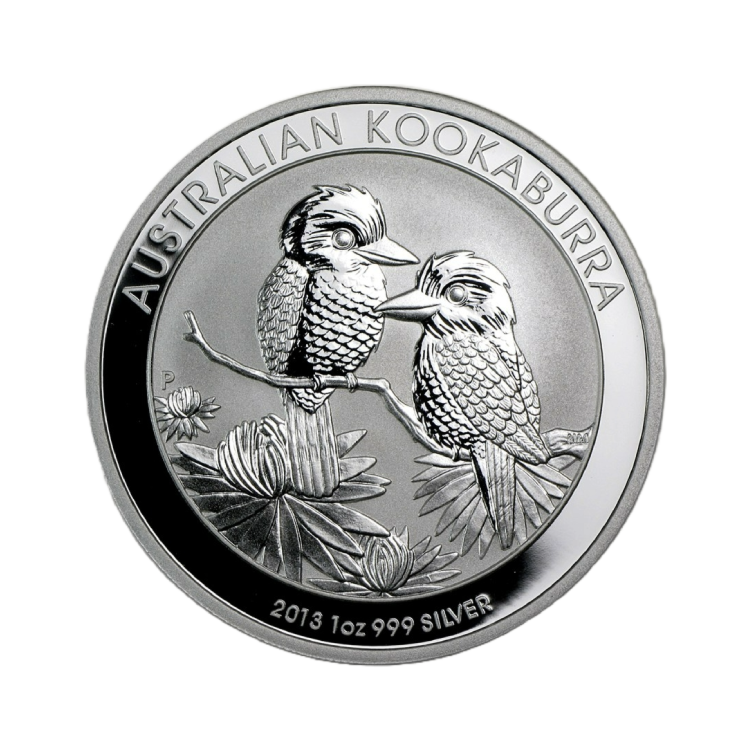 Voorzijde 1 troy ounce zilveren Australian Kookaburra 2013 