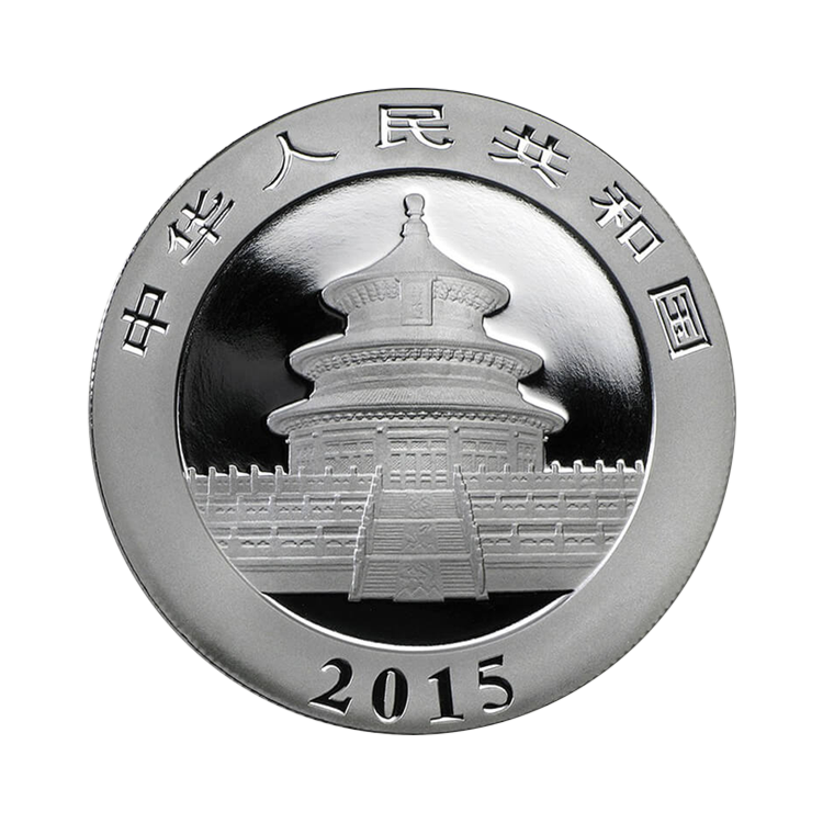 1 troy ounce zilveren munt Panda 2015 The Silver Mountain