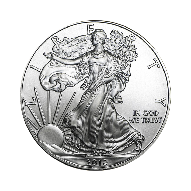 Silver Eagle munt diverse jaargangen- 1 troy ounce voorzijde