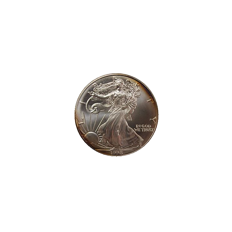 1 troy ounce American Silver Eagle munt circulated