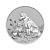 2 troy ounce silver coin Piedfort Dingo - Next Generation 2022  