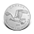 1 Troy ounce silver Bald Eagle coin 2014