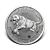 1 troy ounce silver Cougar - Predator series - 2016