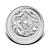 1 Troy ounce silver coin Lunar 2012