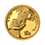 1 gram gouden munt Panda 2023