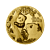 8 Gram gouden munt Panda 2021