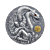 2 troy ounce zilveren munt Shoalin Snake