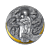 3 troy ounce zilveren munt de dame en de draak 2021