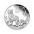 1 Troy ounce zilveren munt Lunar 2022 Proof