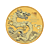 2 troy ounce gouden Lunar munt 2024
