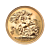 Gold 1/2 Sovereign coin