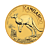 1 troy ounce gold coin Kangaroo 2024
