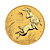 1 troy ounce gouden munt Lunar 2023