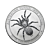 1 troy ounce zilveren munt Funnelweb Spider 2015