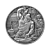 2 troy ounce zilveren munt de 12 olympiers in de dierenriem Hephaistos vs Weegschaal 
