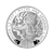 2 troy ounce zilveren Morgan Le Fay proof munt 2023