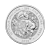 2 troy ounce zilveren munt Tudor Beasts Seymour Unicorn 2024